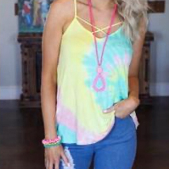 1.4.3. Story by Line Up Tops - 143 Story Tie Dye Top